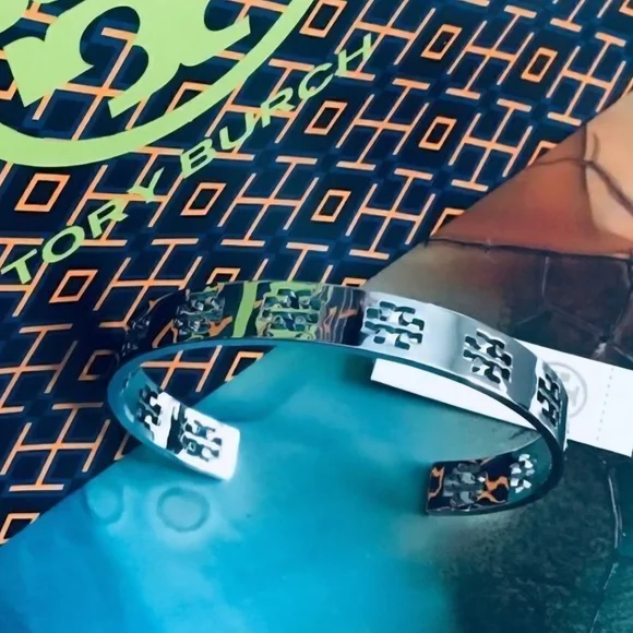 Tory Burch Silver Cuff Bracelet - Picture 2 of 4